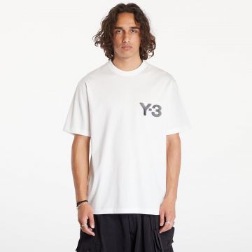 Tricou Y-3 Logo Short Sleeve Tee UNISEX Core White