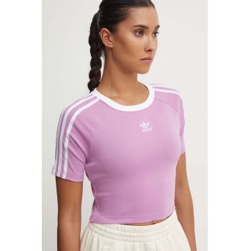 adidas Originals tricou femei, culoarea roz, IY4753