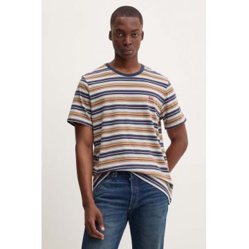 Levi's tricou din bumbac barbati, neted