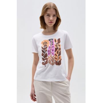 Tricou cu imprimeu floral