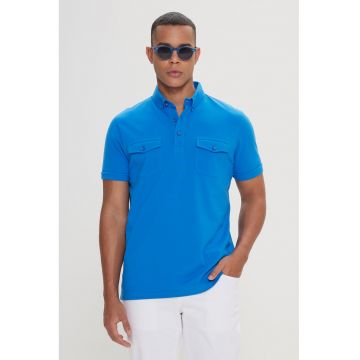 Tricou polo de bumbac