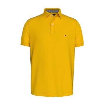 Tricou polo din amestec de bumbac organic