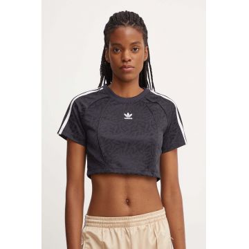 adidas Originals tricou femei, culoarea negru, IW5476