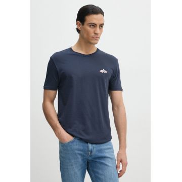 Alpha Industries tricou din bumbac barbati, cu imprimeu, 148523