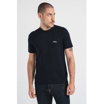 Tricou tricotat cu detaliu logo Momentum