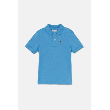 Lacoste tricouri polo din bumbac pentru copii neted