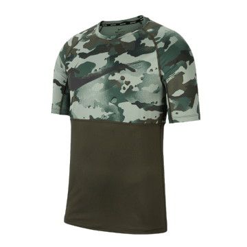 M NK TOP SS SLIM CAMO