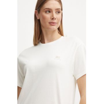 Napapijri tricou din bumbac S-Nina femei, culoarea alb, NP0A4H872061