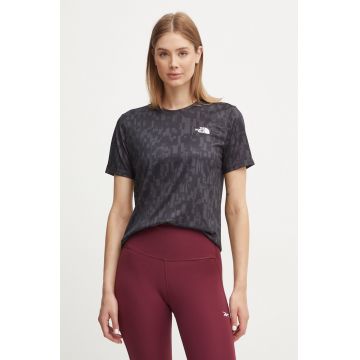 The North Face tricou sport Flex culoarea gri, NF0A89597OP1