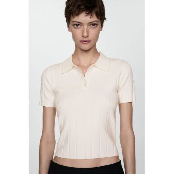 Tricou polo crop Alverta