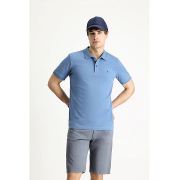 Tricou polo slim fit