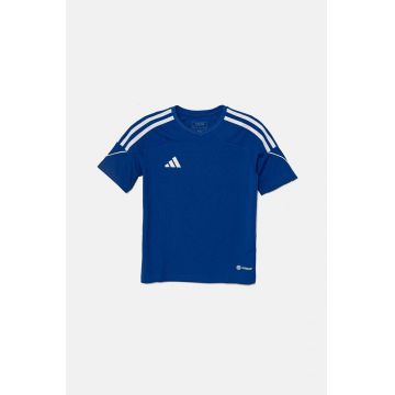 adidas Performance tricou copii TIRO 23SY culoarea albastru marin, HR4621