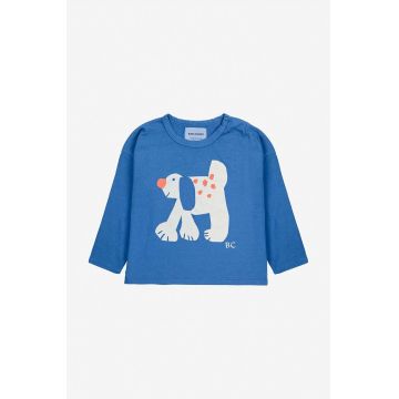 Bobo Choses longsleeve din bumbac pentru bebeluși Fairy Dog cu imprimeu, 224AB012