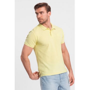 Tricou polo cu model uni