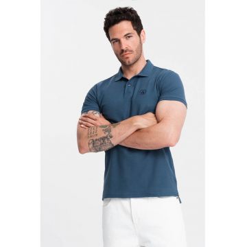 Tricou polo cu model uni