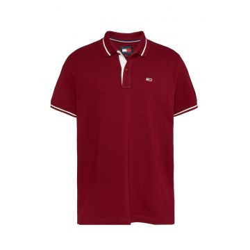 Tricou polo de bumbac cu logo