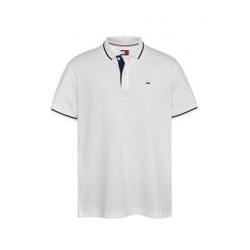 Tricou polo de bumbac cu logo