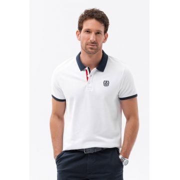 Tricou polo din material pique