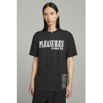 Tricou relaxed fit Pleasures Typo