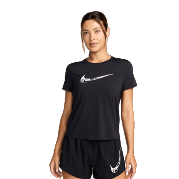 W NK ONE SWOOSH HBR DF SS TOP