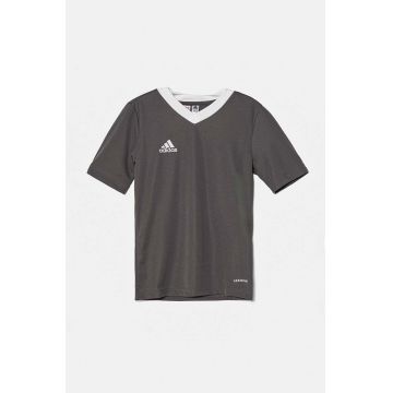 adidas Performance tricou copii ENT22SY culoarea gri, neted, H57499