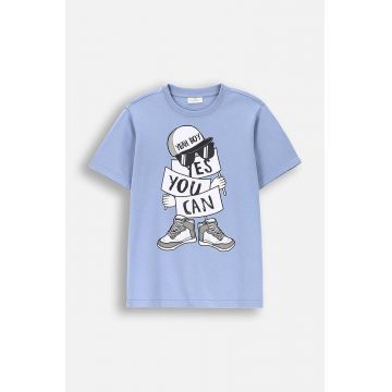 Coccodrillo tricou de bumbac pentru copii cu imprimeu, EVERYDAY BOY