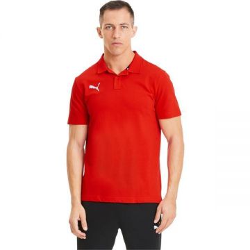 Tricou barbati Puma teamGOAL 23 Casuals Polo 65657901, S, Rosu