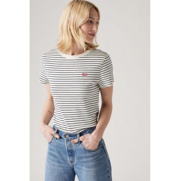 Tricou slim fit de bumbac Essential