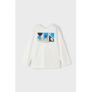 Mayoral longsleeve din bumbac pentru copii cu imprimeu, 4043