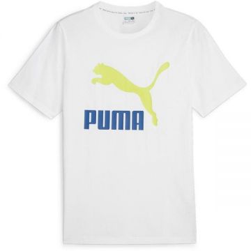 Tricou barbati Puma Classics Logo Tee S 53806957, M, Alb