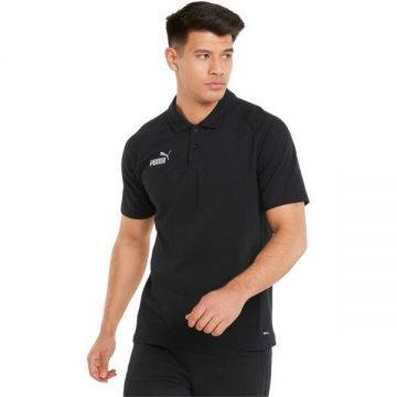 Tricou barbati Puma Teamfinal Casuals Polo 65738403, M, Negru