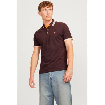 Tricou polo slim fit de bumbac organic Paulos