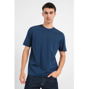 Tricou relaxed fit cu decolteu la baza gatului Chup