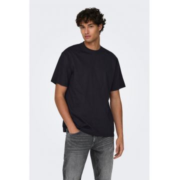 Tricou relaxed fit din bumbac organic Fred