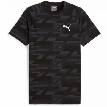 Tricou barbati Puma Evostripe Aop Tee 67899301, M, Negru