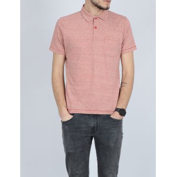 Tricou polo cu maneca scurta, roz, barbati, s.Oliver