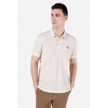 Tricou polo din amestec de in