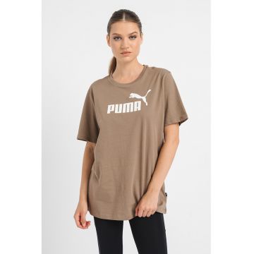 Tricou relaxed fit cu logo