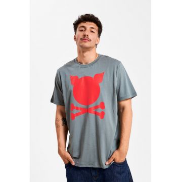 Tricou unisex de bumbac cu imprimeu logo