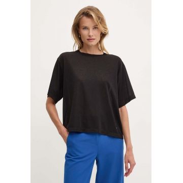 Mos Mosh tricou femei, culoarea negru