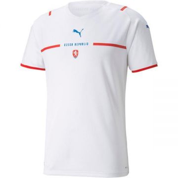 Tricou barbati Puma Facr Away Shirt Replica 76480101, XL, Alb