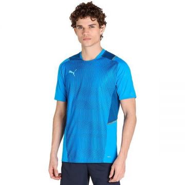 Tricou barbati Puma Teamcup Training Jersey 65673506, L, Albastru