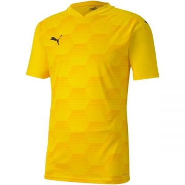 Tricou barbati Puma Teamfinal 21 Graphic Jersey 70415007, M, Galben