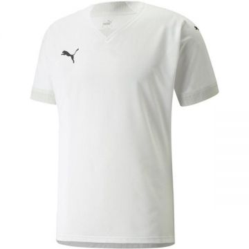 Tricou barbati Puma Teamfinal Jersey 70501604, XL, Alb