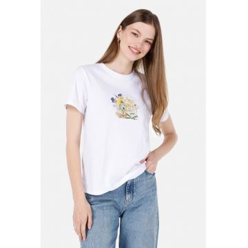 Tricou cu imprimeu floral