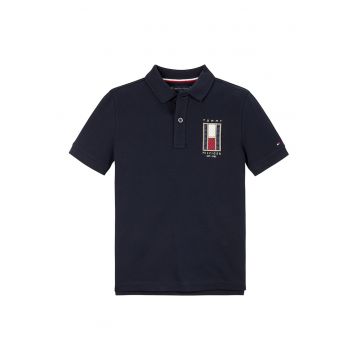 Tricou polo din bumbac organic