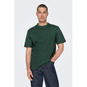 Tricou relaxed fit din bumbac organic Fred