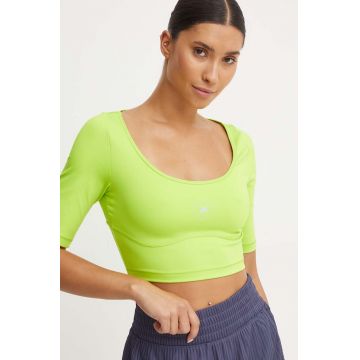 adidas by Stella McCartney tricou femei, culoarea verde, IX8072