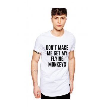 Tricou barbati alb - Flying Monkeys