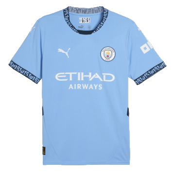 MCFC Home Jersey Replica Jr